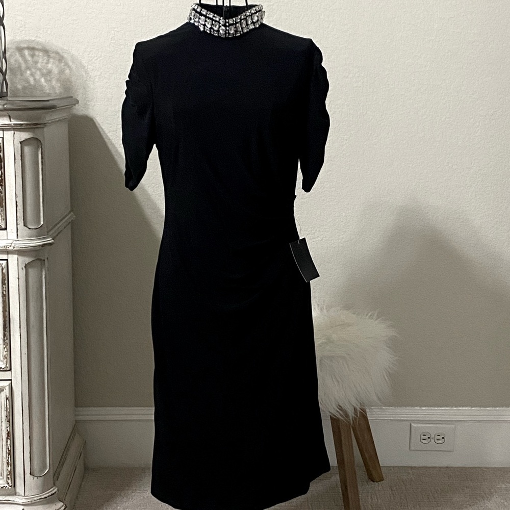 Boston Proper Jewel Neck Dress